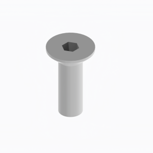 FHCS, M8-1.25 X 25mm STL